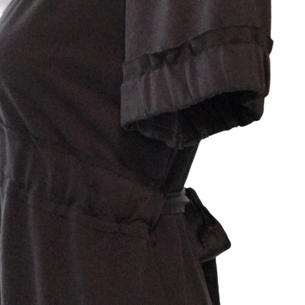 MARC JACOBS Black V-Neck Short Sleeve Blouse - Picture 3 of 9